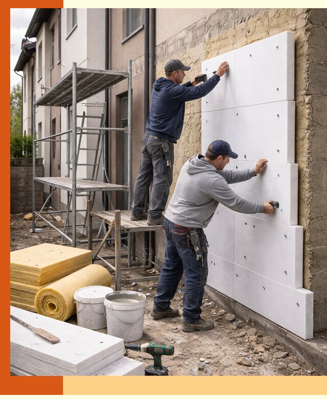 Утепление таунхауса с гарантией комфорта в Кирове