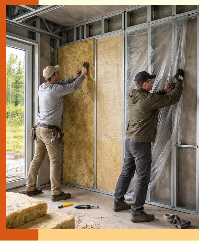 Утепление дома из ЛСТК в Кирове с гарантией качества и эффективности