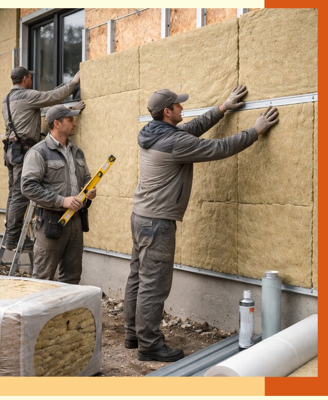 Утепление дома из SIP панелей в Кирове от 6302 руб./м² под ключ | ТепломастерКро