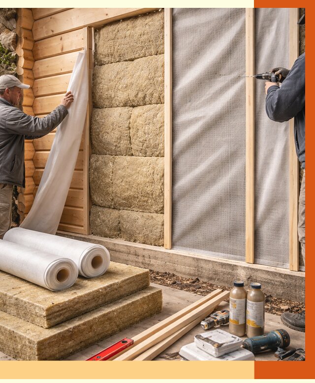 Утепление дома из минибруса в Кирове от 4574 руб/м2 — заказать профессионально | ТепломастерКро