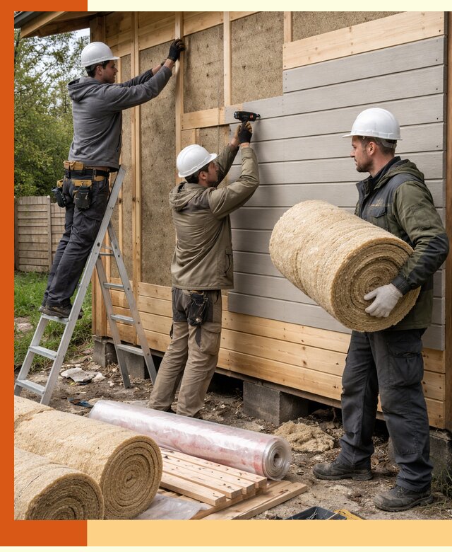 Утепление бани снаружи в Кирове профессионально и надежно