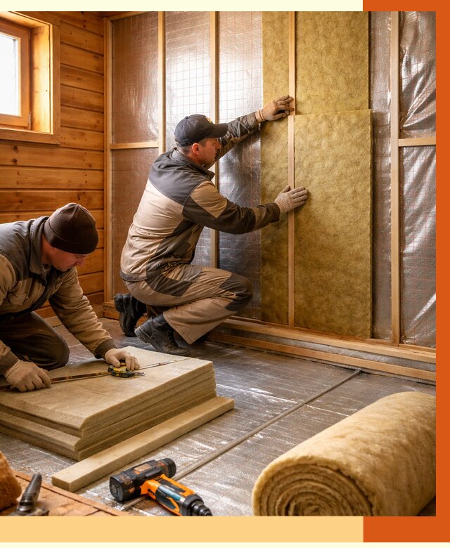 Утепление бани изнутри в Кирове под ключ от 4269 руб./м² | ТепломастерКро