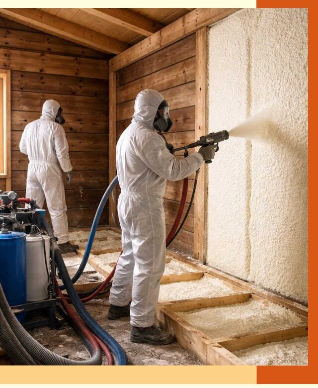 Утепление бани ппу в Кирове под ключ от 4269 руб./м2 | ТепломастерКро - напыление и монтаж ппу