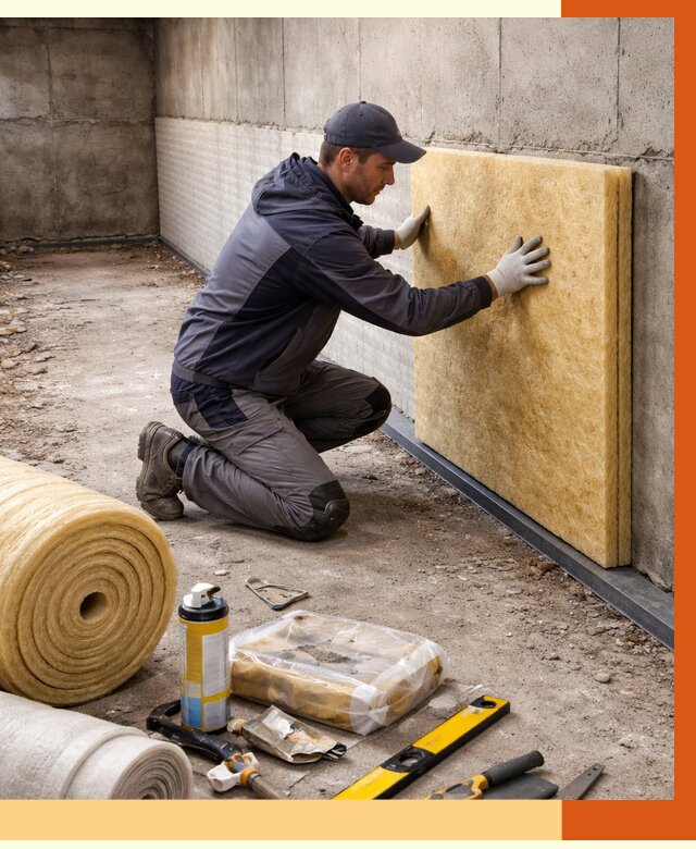 Утепление фундамента изнутри в Кирове от 4269 руб./м2 — работы под ключ | ТепломастерКро