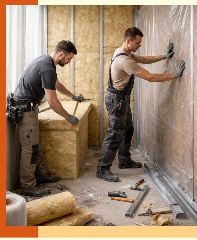 Профессиональное утепление лоджии в Кирове эффективно и надежно