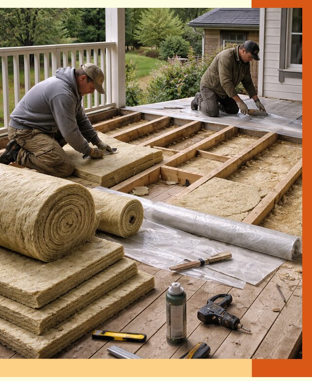 Утепление террасы в Кирове от 4269 руб./м2 — утеплить террасу под ключ | ТепломастерКро