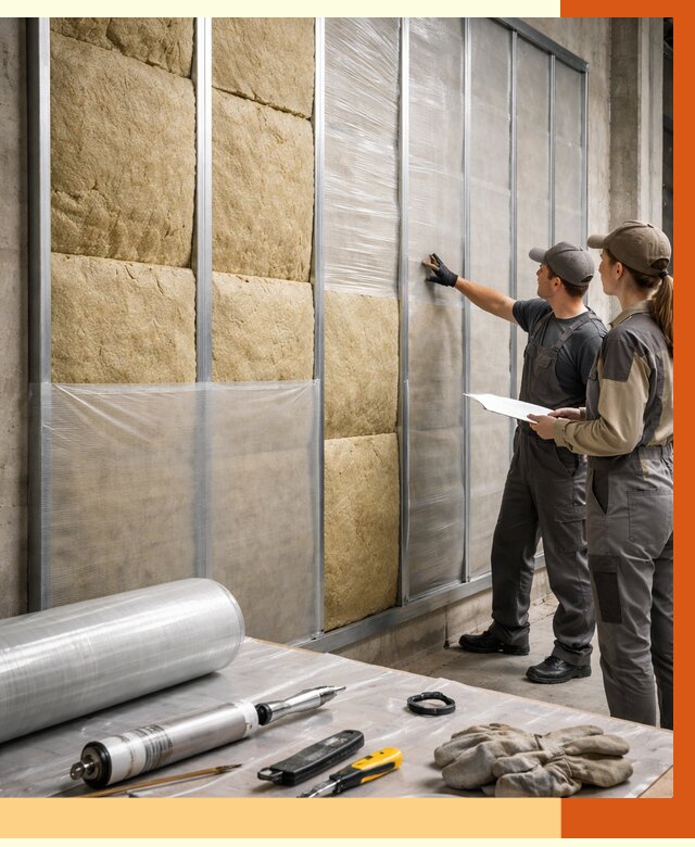 Утепление склада химсырья в Кирове от 4574 руб. под ключ | ТепломастерКро