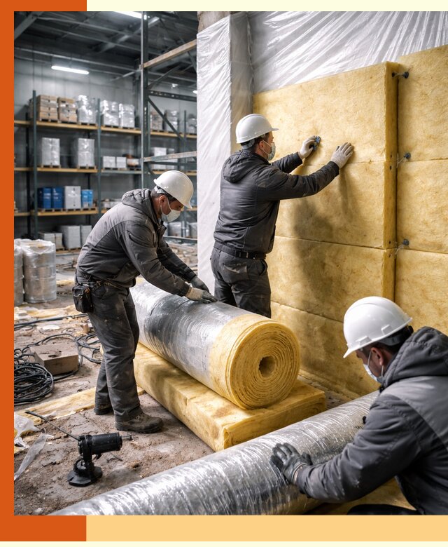 Утепление склада химсырья в Кирове: безопасная и эффективная изоляция