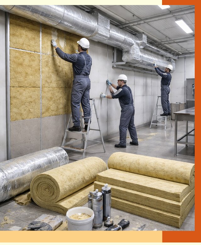 Утепление пищевого цеха в Кирове от 12706 руб./м² — комплексно под ключ | ТепломастерКро