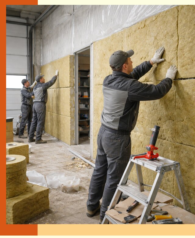 Утепление автосервиса и мастерских в Кирове качественно и надёжно