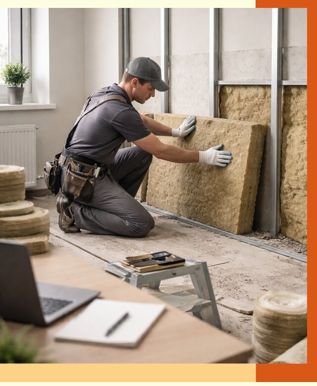 Утепление офиса в Кирове от 4574 руб/м2 — комплексное утепление офиса под ключ | ТепломастерКро