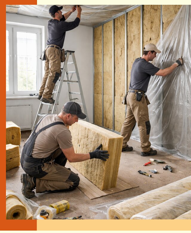 Утепление офисных помещений под ключ в Кирове