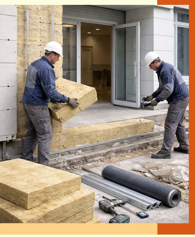 Утепление медицинского центра в Кирове под ключ от 12706 руб./м² | ТепломастерКро