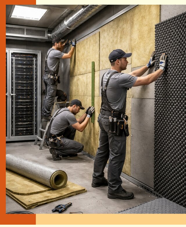 Утепление серверной комнаты профессионально в Кирове