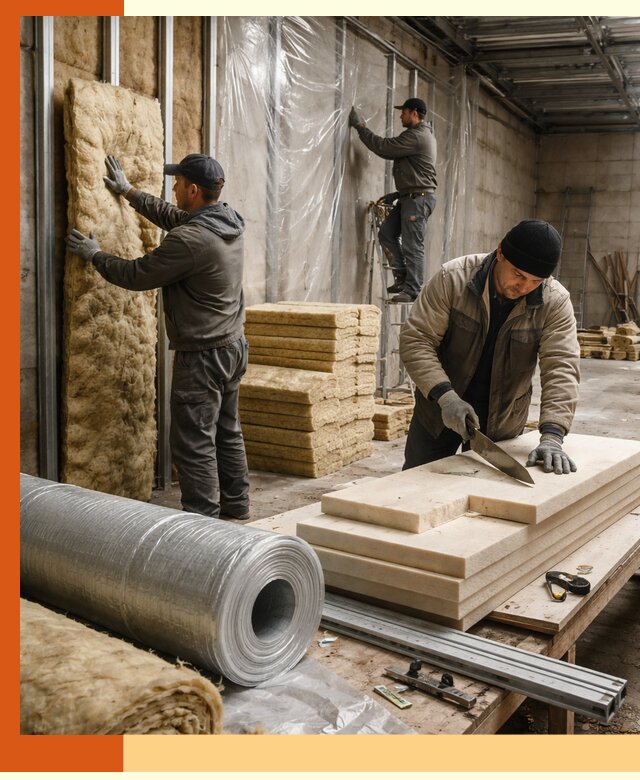 Утепление торгового склада в Кирове с энергоэффективными решениями