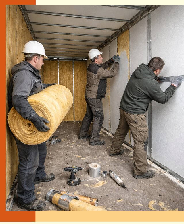 Утепление рефрижераторного контейнера в Кирове профессионально и надежно