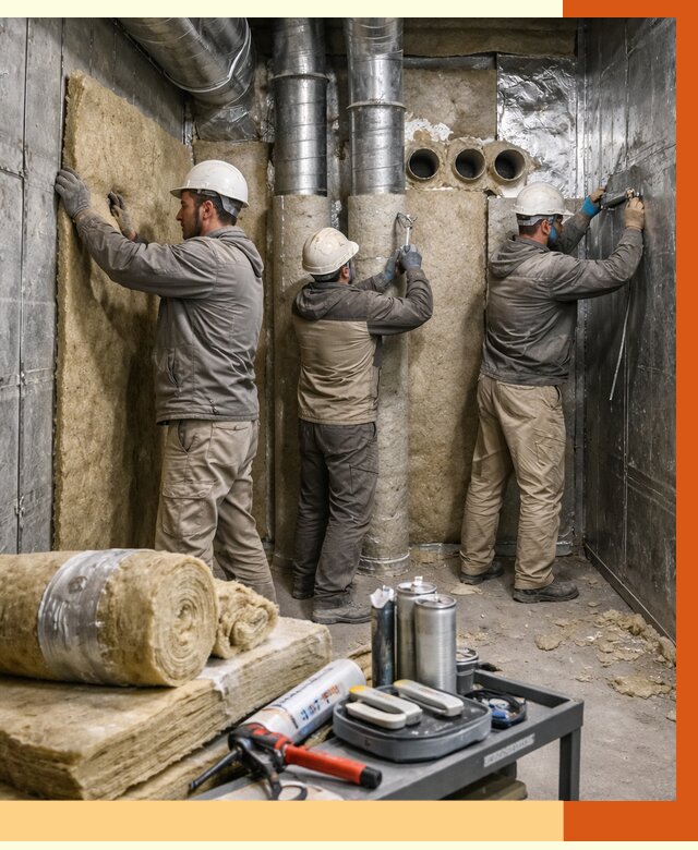 Утепление венткамеры в Кирове под ключ от 1474 руб. — профессионально | ТепломастерКро