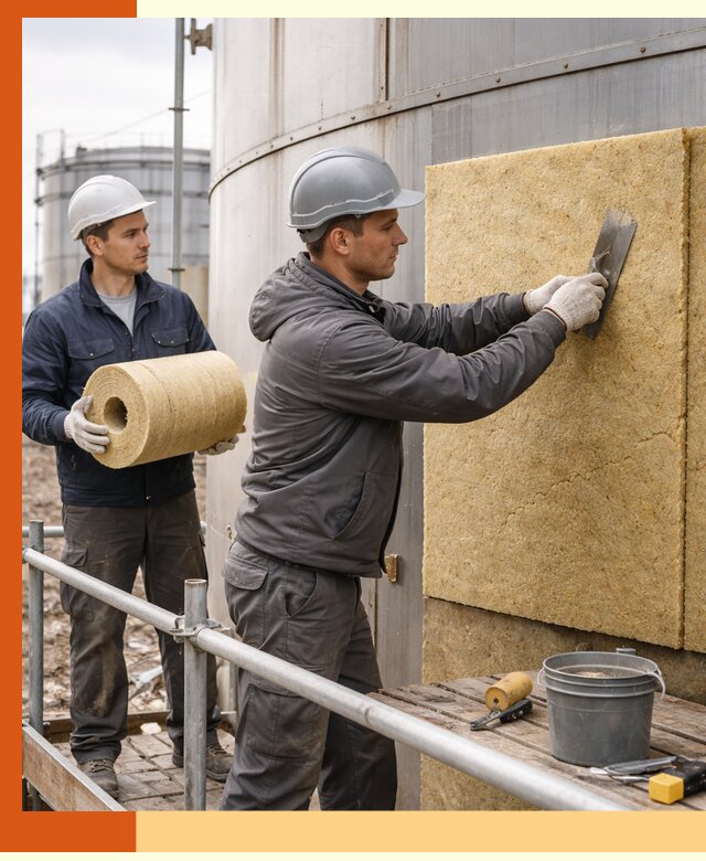Профессиональное утепление резервуара и теплоизоляция в Кирове