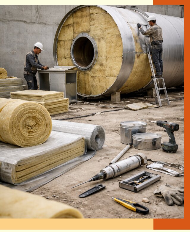 Утепление резервуара с топливом в Кирове от 27954 руб. под ключ | ТепломастерКро