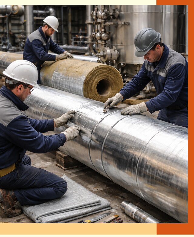 Утепление технологического оборудования в Кирове от 4269 руб. за м2 | ТепломастерКро