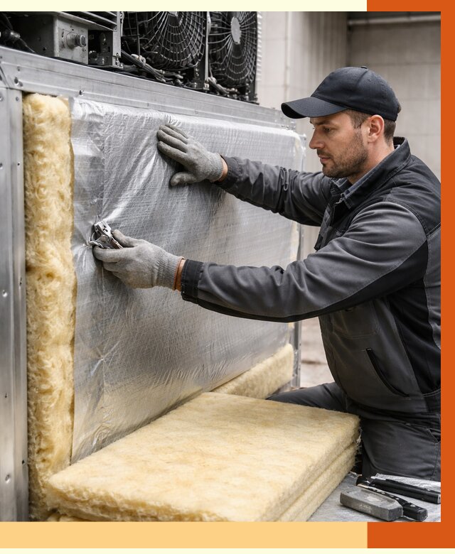 Утепление холодильного агрегата в Кирове от 8640 руб. под ключ | ТепломастерКро