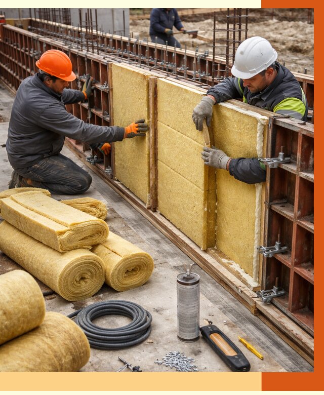 Теплоизоляция опалубки в Кирове от 7319 руб. за м2 — услуги и монтаж | ТепломастерКро