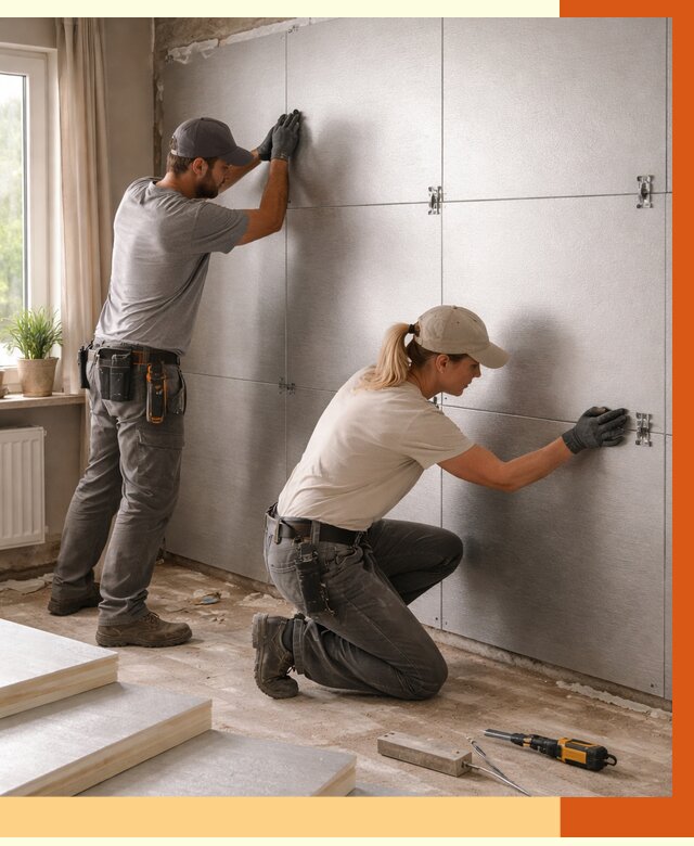 Утепление PIR панелями в Кирове от 4269 руб. под ключ | ТепломастерКро