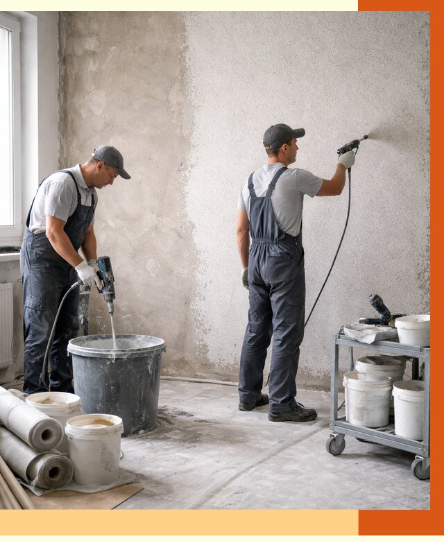 Утепление стен жидкой теплоизоляцией в Кирове от 4269 руб/м² | ТепломастерКро