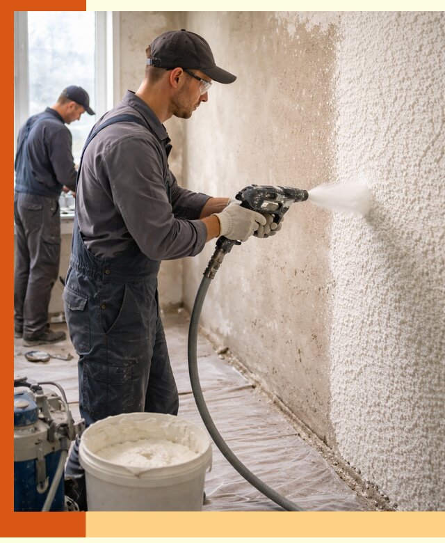 Утепление стен жидкой теплоизоляцией в Кирове для квартир и домов