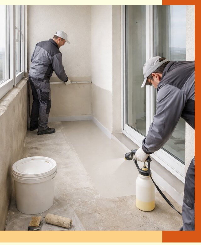 Утепление балкона жидкой теплоизоляцией в Кирове от 5845 руб./м2 | ТепломастерКро