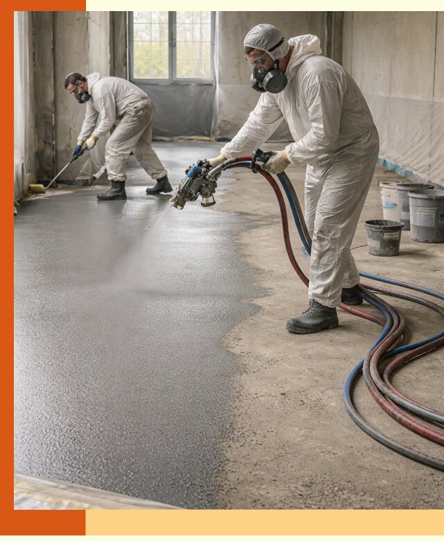 Гидроизоляция полимочевиной полов и конструкций в Кирове