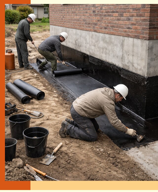 Гидроизоляция фундамента в Кирове: надежная защита строений