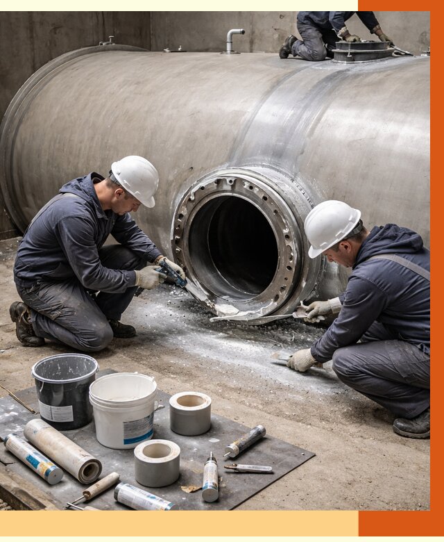 Гидроизоляция резервуара с топливом в Кирове от 76238 руб. под ключ | ТепломастерКро