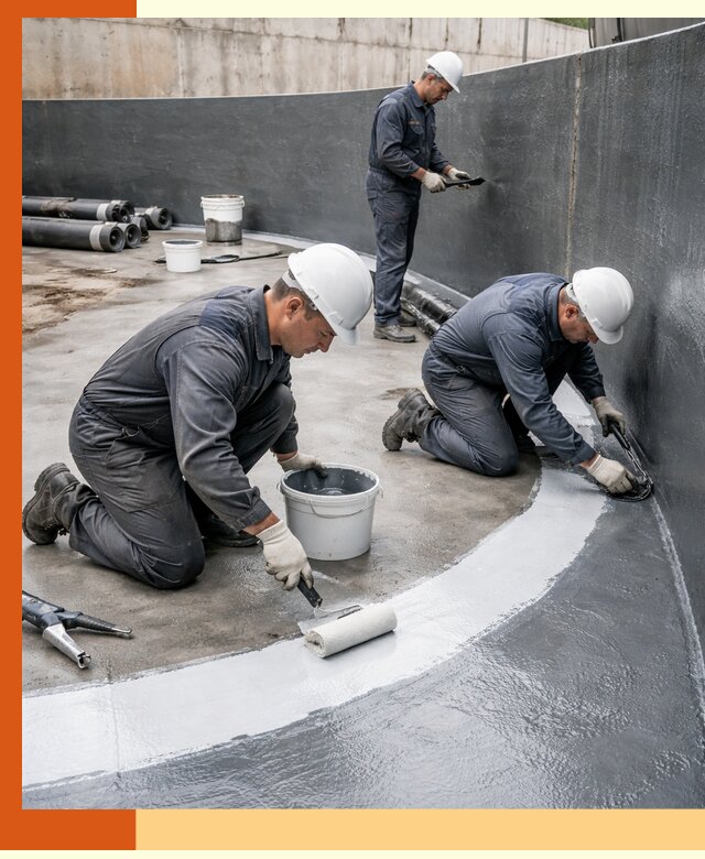 Гидроизоляция резервуара для топлива в Кирове