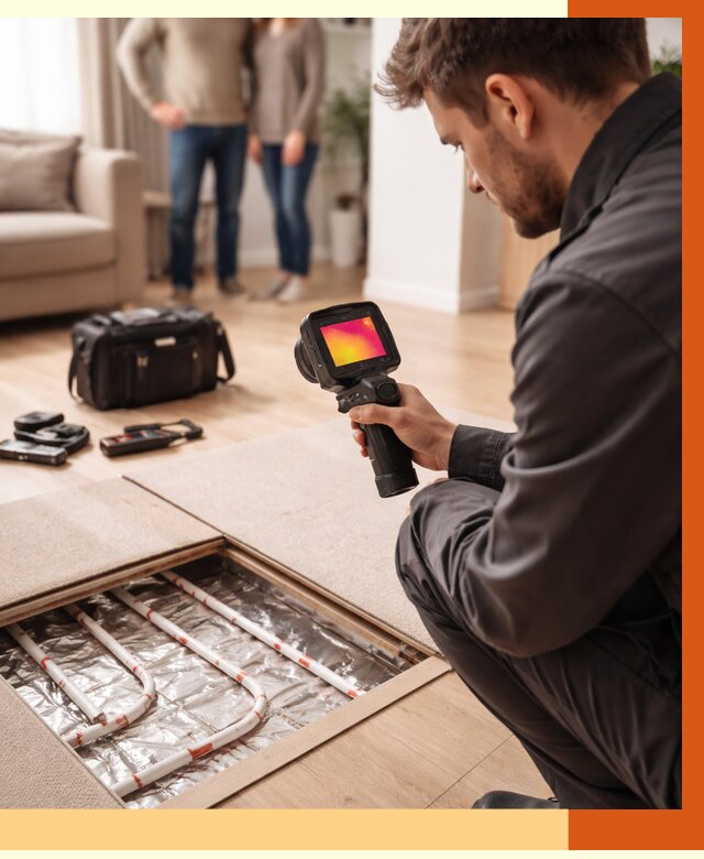 Тепловизионное обследование теплого пола в Кирове от 4574 руб. — ТепломастерКро