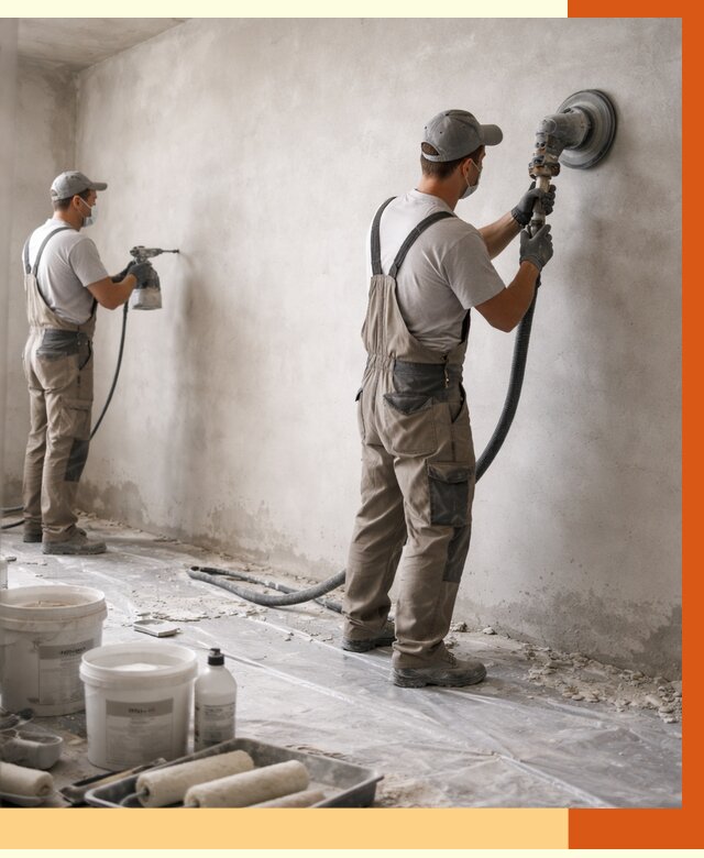 Подготовка поверхности под напыление в Кирове от 1220 руб. — ТепломастерКро