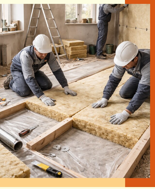 Восстановление теплоизоляции в Кирове от 8640 руб. — ремонт утепления под ключ | ТепломастерКро