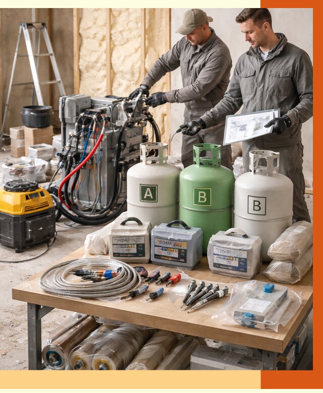 Продажа компонентов ППУ с консультацией в Кирове от 4269 руб. | ТепломастерКро